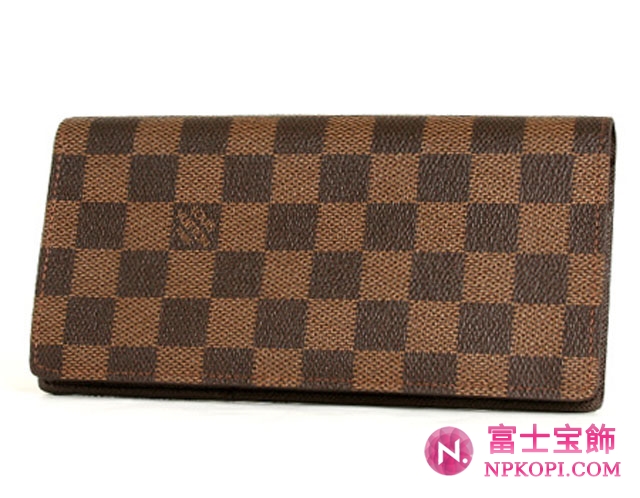 ルイヴィトンスーパーコピーダミエ ポルトフォイユブラザ 長財布 N60017